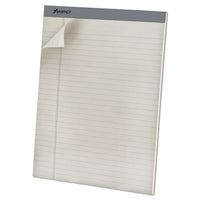 Pastel Writing Pads, Wide-legal Rule, 8.5 X 11.75, Gray, 50 Sheets, Dozen