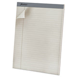 Pastel Writing Pads, Wide-legal Rule, 8.5 X 11.75, Gray, 50 Sheets, Dozen