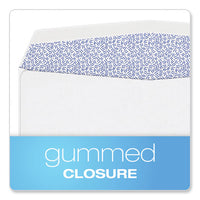 W-2 Laser Double Window Envelope, Commercial Flap, Gummed Closure, 5.63 X 9, White, 24-pack