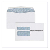 W-2 Peel And Seal Envelopes, Commercial Flap, Self-adhesive Closure, 5.63 X 9, White, 15-pack