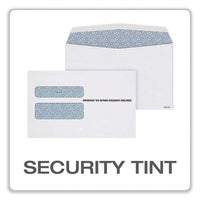 W-2 Peel And Seal Envelopes, Commercial Flap, Self-adhesive Closure, 5.63 X 9, White, 15-pack