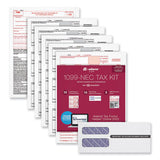 Five-part 1099-nec Online Tax Kit, Five-part Carbonless, 3.66 X 8.5, 15-pack