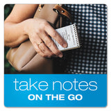 Memo Books, Narrow Rule, 3 X 5, White, 50 Sheets