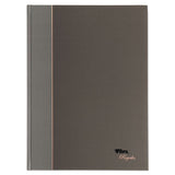Royale Casebound Business Notebook, College, Black-gray, 11.75 X 8.25, 96 Sheets