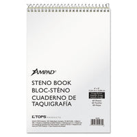 Steno Books, Gregg Rule, Tan Cover, 6 X 9, 60 Green Tint Sheets