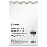 Steno Books, Gregg Rule, Tan Cover, 6 X 9, 60 Green Tint Sheets