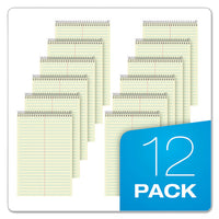 Steno Books, Gregg Rule, Tan Cover, 6 X 9, 80 Green Tint Sheets