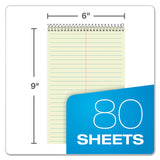 Steno Books, Gregg Rule, Tan Cover, 6 X 9, 80 Green Tint Sheets