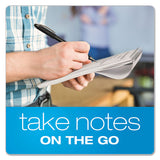 Earthwise By Oxford Reporter's Notebook, Gregg Rule, 4 X 8, White, 70 Sheets