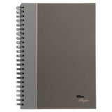 Royale Wirebound Business Notebook, College, Black-gray, 11.75 X 8.25, 96 Sheets