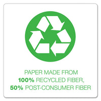 Earthwise By 100% Recycled One-subject Notebook, 1 Subject, Narrow Rule, Green Cover, 8 X 5, 80 Sheets