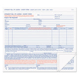 Hazardous Material Short Form, 7 X 8 1-2, Three-part Carbonless, 50 Forms