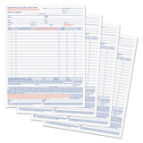 Bill Of Lading,16-line, 8-1-2 X 11, Four-part Carbonless, 50 Forms