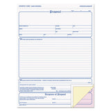 Proposal Form, 8-1-2 X 11, Three-part Carbonless, 50 Forms