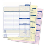 Snap-off Job Invoice Form, 8 1-2 X 11 5-8, Three-part Carbonless, 50 Forms