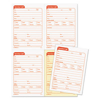 Service Call Book, 4 X 5 1-2, Two-part Carbonless, 200 Sets-book