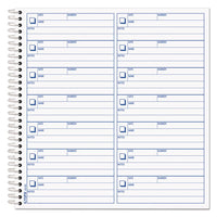 Voice Mail Log Book, 8 1-2 X 8-1-4, 1,400-message Book