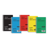 Memo Books, Narrow Rule, 6 X 4, White, 40 Sheets, 3-pack