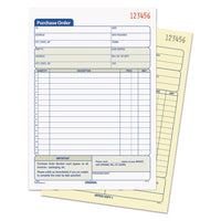 Purchase Order Book, 5 9-16 X 8 7-16, Two-part Carbonless, 50 Sets-book