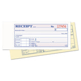 Money And Rent Receipt Books, 2-3-4 X 7 1-8, Two-part Carbonless, 400 Sets-book