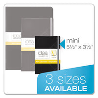 Idea Collective Journal, Wide-legal Rule, Black Cover, 5.5 X 3.5, 96 Sheets