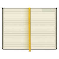 Idea Collective Journal, Wide-legal Rule, Black Cover, 5.5 X 3.5, 96 Sheets