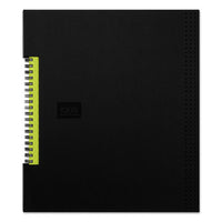 Idea Collective Professional Wirebound Hardcover Notebook, 8 1-2 X 11, Black