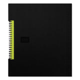 Idea Collective Professional Wirebound Hardcover Notebook, 8 1-2 X 11, Black