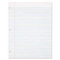 Filler Paper, 3-hole, 5.5 X 8.5, Medium-college Rule, 100-pack