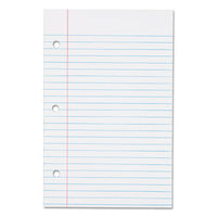 Filler Paper, 3-hole, 5.5 X 8.5, Medium-college Rule, 100-pack