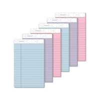 Prism + Writing Pads, Narrow Rule, 5 X 8, Pastel Pink, 50 Sheets, 12-pack