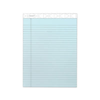 Prism + Writing Pads, Wide-legal Rule, 8.5 X 11.75, Pastel Blue, 50 Sheets, 12-pack