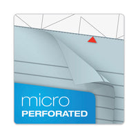 Prism + Writing Pads, Wide-legal Rule, 8.5 X 11.75, Pastel Blue, 50 Sheets, 12-pack
