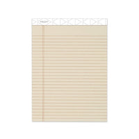 Prism + Colored Writing Pads, Wide-legal Rule, 8.5 X 11.75, Ivory, 50 Sheets, 12-pack