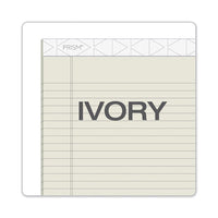 Prism + Colored Writing Pads, Wide-legal Rule, 8.5 X 11.75, Ivory, 50 Sheets, 12-pack