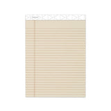 Prism + Colored Writing Pads, Wide-legal Rule, 8.5 X 11.75, Ivory, 50 Sheets, 12-pack