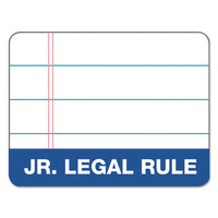 Docket Ruled Perforated Pads, Narrow Rule, 5 X 8, White, 50 Sheets, 6-pack