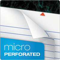 Docket Ruled Perforated Pads, Wide-legal Rule, 8.5 X 14, White, 50 Sheets, 12-pack