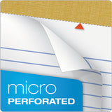 "the Legal Pad" Perforated Pads, Narrow Rule, 5 X 8, White, 50 Sheets, Dozen