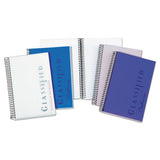 Color Notebooks, 1 Subject, Narrow Rule, Graphite Cover, 8.5 X 5.5, 100 Sheets