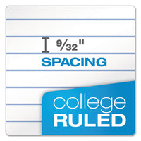 Second Nature Single Subject Wirebound Notebooks, 1 Subject, Medium-college Rule, Light Blue Cover, 9.5 X 6, 80 Sheets