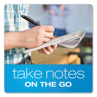 Second Nature Recycled Notebooks, Gregg Rule, 4 X 8, White, 70 Sheets