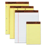 "the Legal Pad" Ruled Pads, Wide-legal Rule, 8.5 X 11.75, White, 50 Sheets, Dozen