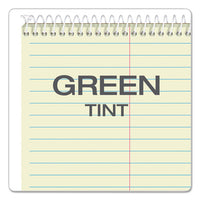 Gregg Steno Books, Gregg Rule, 6 X 9, Green Tint, 80 Sheets