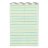 Gregg Steno Books, Gregg Rule, 6 X 9, Green Tint, 80 Sheets