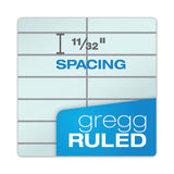 Prism Steno Books, Gregg Rule, 6 X 9, Blue, 80 Sheets, 4-pack
