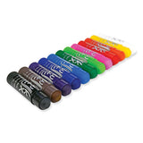 Kwik Stick Tempera Paint, 3.5", Assorted Colors, 12-pack