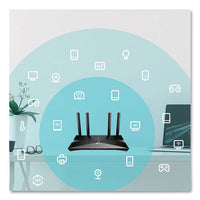 Archer Ax3000 Dual Band Gigabit Wi-fi 6 Router, 5 Ports, Dual-band 2.4 Ghz-5 Ghz