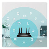 Archer Ax3000 Dual Band Gigabit Wi-fi 6 Router, 5 Ports, Dual-band 2.4 Ghz-5 Ghz