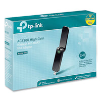 Archer T4u Ac1300 Wireless Dual Band Usb Adapter, Dual-band 2.4 Ghz-5 Ghz